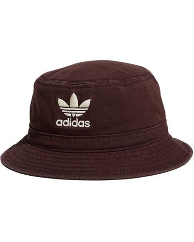 adidas Originals Washed Bucket Hat - Brown