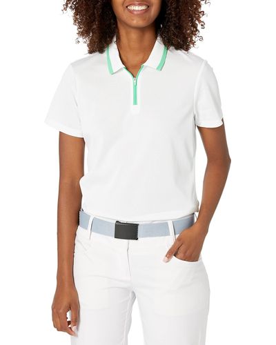 adidas Golf Standard Equipment Primegreen Polo Shirt - White
