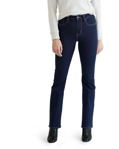 Levi's 725 High Rise Bootcut Jeans - Blue