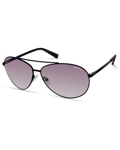 Kenneth Cole Kc6302g Pilot Sunglasses - Black