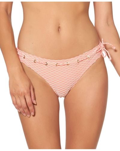 Jessica Simpson Mix & Match Twiggy Swimsuit Separates - Pink