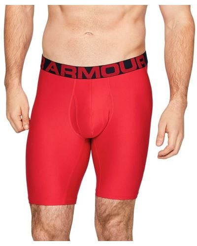 Under Armour Tech 9-inch Boxerjock 1-pack - Red