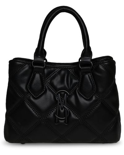 Steve Madden Mickey Quilted Satchel - Black