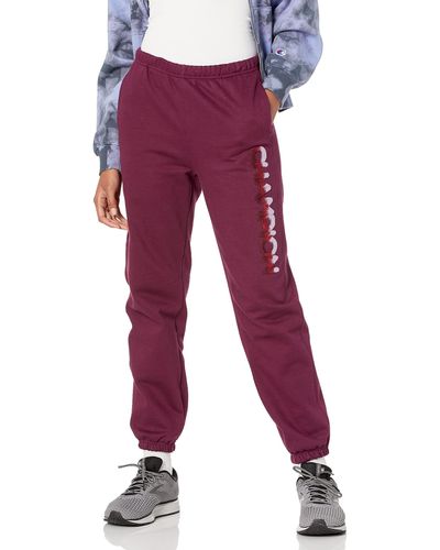 Champion Oversized Reverse Weave Sweatpant - Red