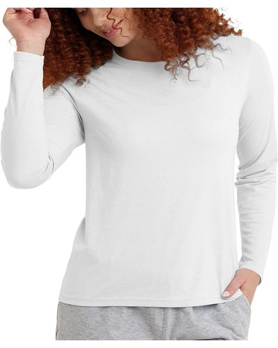 Hanes Originals Long-sleeve T-shirt - Gray