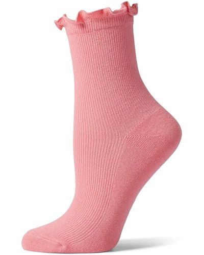 UGG Karsyn Lettuce Edge Sock - Pink