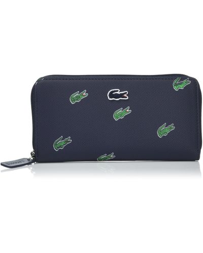 Lacoste Holiday Large Zip Wallet - Black