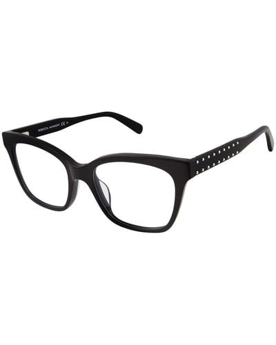 Rebecca Minkoff Imogen 2 Rectangular Prescription Eyewear Frames - Black