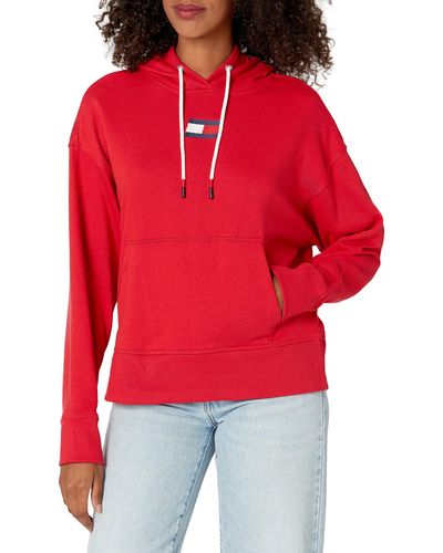 Tommy Hilfiger Pullover Hoodie - Red