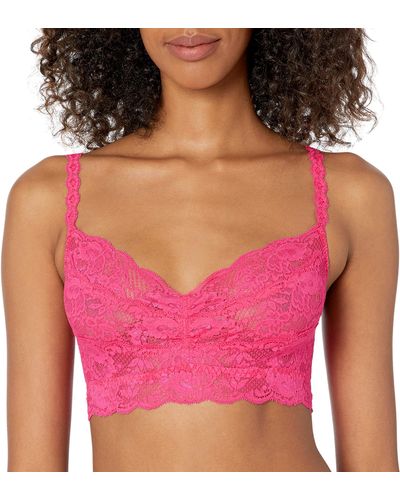 Cosabella Women's Never Say Never Soft Bra - Sweetie, Hot Pink, Large