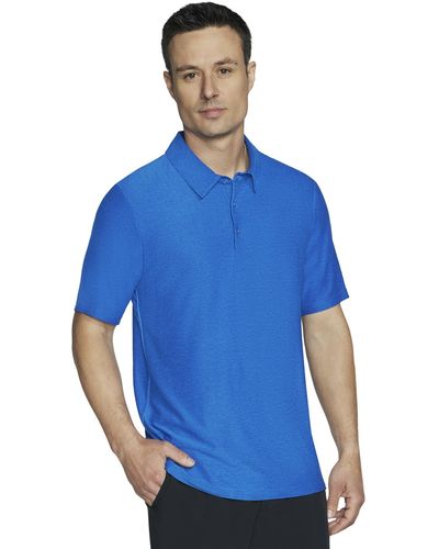 Skechers Godri All Day Polo Shirt - Blue