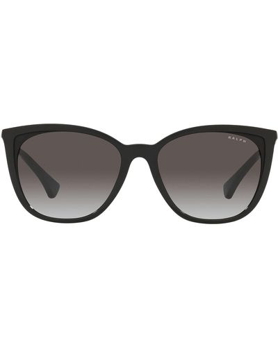 Ralph By Ralph Lauren Ra5280 Cat Eye Sunglasses - Black