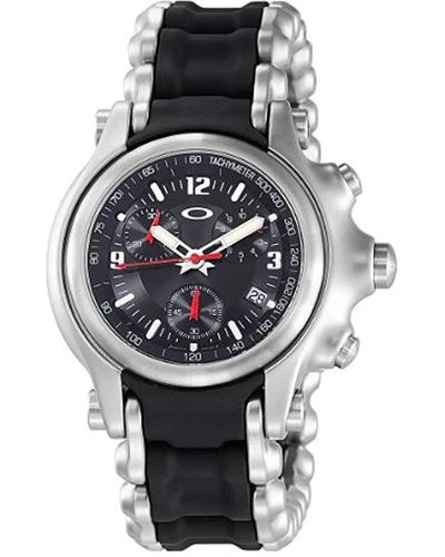 Oakley 10-246 Holeshot Stainless Steel Bracelet Edition Chronograph Watch - Multicolor