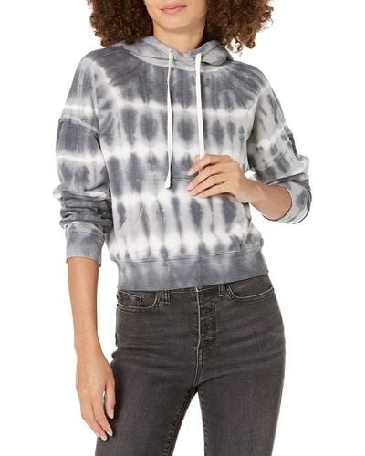 Lucky Brand Chill At Home Fleece Hoodie - Gray