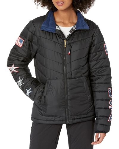Volcom Tia Synthetic Insulated Snowboard Jacket - Black