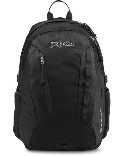 Jansport 32 Liter Daypack With Universal 3l Hydration System Or 15 Inch Laptop - Black
