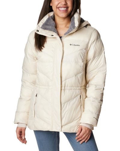 Columbia Peak To Park Ii Insulated Hooded Jacket - Natural