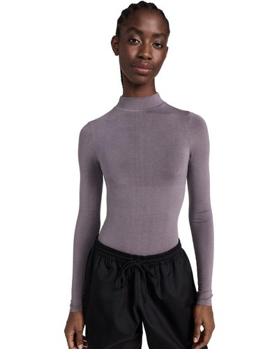 Yummie Madelyn Seamless Bodysuit - Purple