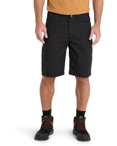 Timberland Work Warrior Flex Ripstop Utility Shorts - Black