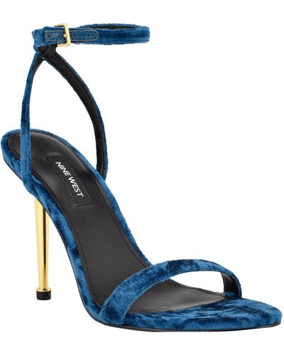 Nine West Reina Sandale mit Absatz - Blau