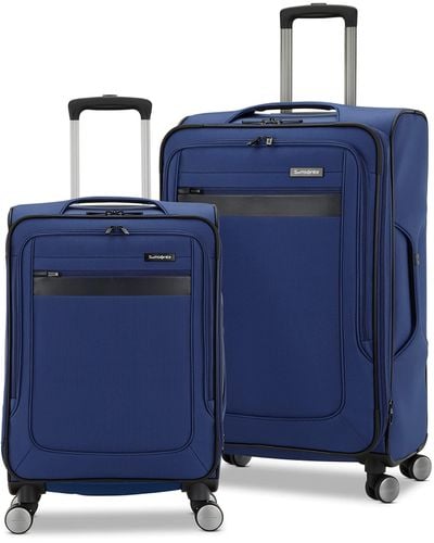 Samsonite Ascella 3.0 Softside Expandable Luggage Wheels - Blue