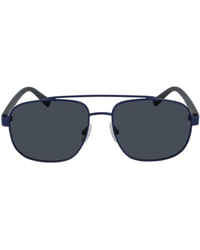 Nautica N4651sp Polarized Pilot Sunglasses - Black