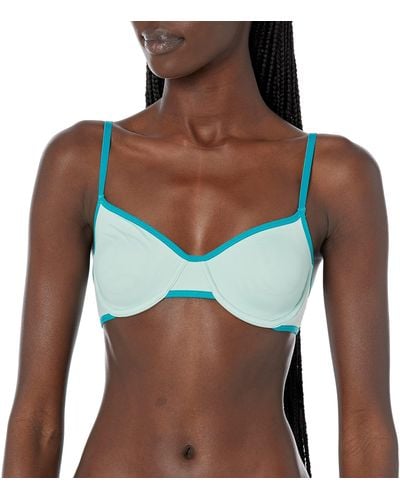 Hanes Eco Luxe Unlined Underwire Dhy208 - Blue