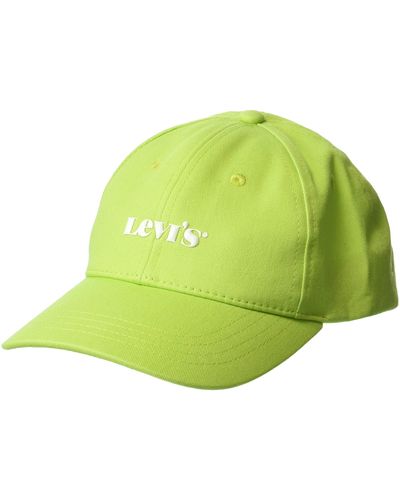 Levi's Printed Logo Baseball Cap, - Green