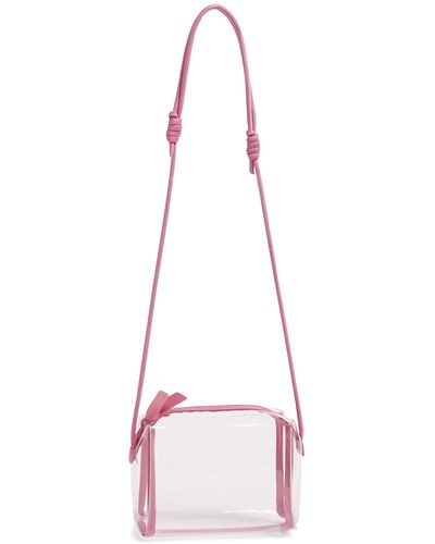 Vera Bradley Clear Crossbody Purse - Pink