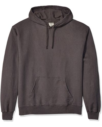 Hanes Comfortwash Garment Dyed Hoodie Sweatshirt - Gray
