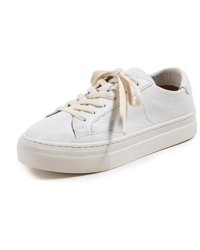 Soludos Ibiza Platform Sneakers - White