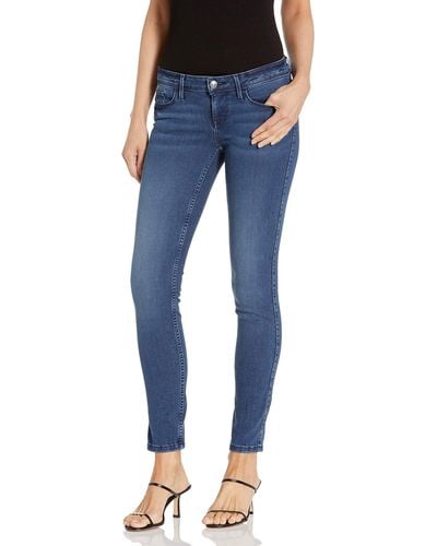 Guess Power Low Rise Stretch Skinny Fit Jean - Blue