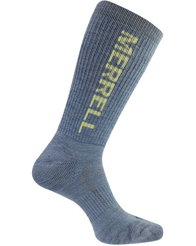 Merrell Arch Support Band Breathable Mesh Merino Wool Hiking - Blue