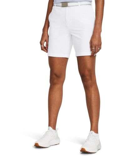 Under Armour Drive Shorts, - White