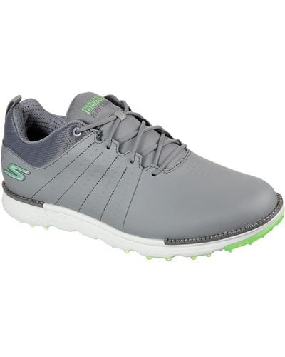Skechers Elite Tour Sl '21 Shoes - Gray/lime - Multicolour