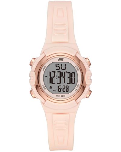 Skechers Truro Digital Chronograph Watch - Pink