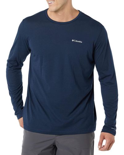 Columbia Thistletown Hills Long Sleeve Crew - Blue