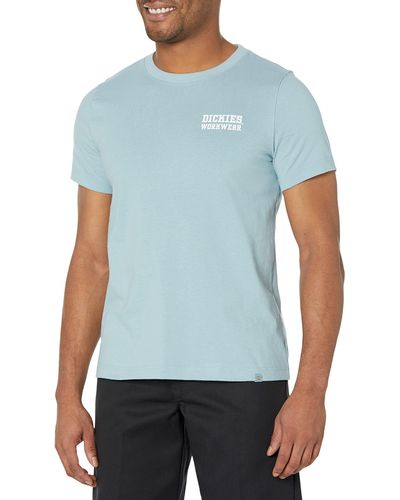 Dickies Heavyweight Workwear Graphic T-shirt - Blue