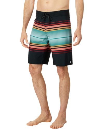 Billabong Standard 20 Inch Outseam Performance Stretch All Day Pro Boardshort - Blue