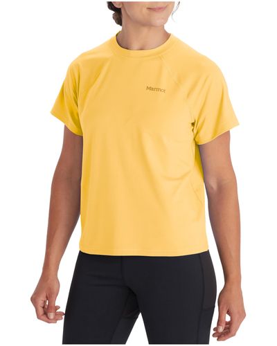 Marmot Windridge Short Sleeve Shirt - Yellow