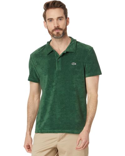 Lacoste Short Sleeve Regular Fit Polo - Green