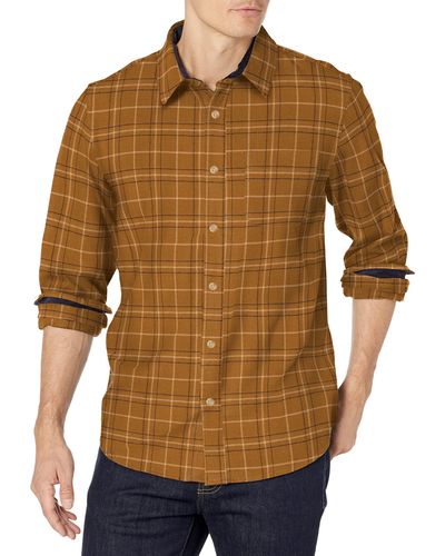 Pendleton Long Sleeve Merino Lodge Shirt - Brown