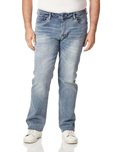 Buffalo David Bitton Straight Six Jeans - Blue