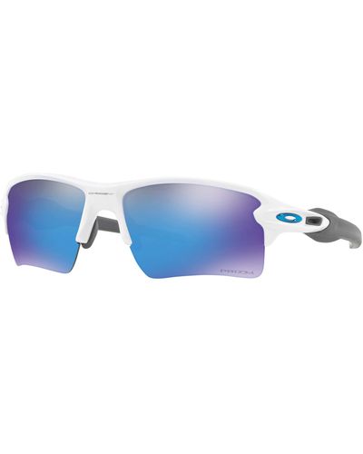 Oakley Oo9188 Flak 2.0 Xl Rectangular Sunglasses - Blue