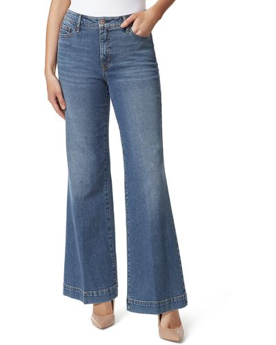 Jessica Simpson Size True Love Trouser Wide Leg Jean - Blue