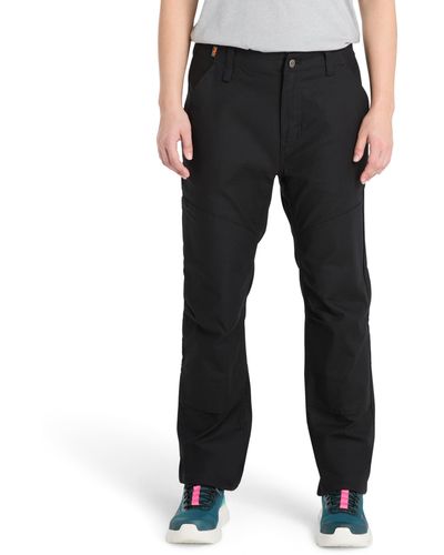 Timberland Gritman Flex Athletic Fit Double Front Utility Work Pant - Black