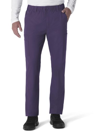 Carhartt Mens Force Straight Leg Pant - Purple