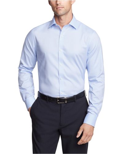 Tommy Hilfiger Dress Shirt Slim Fit Essentials - Blue