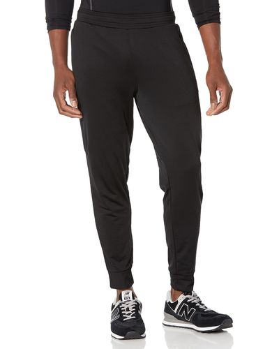 Amazon Essentials Pantalon de Jogging en Tricot Extensible Haute Performance - Noir