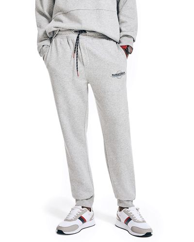 Nautica Competition Sustainably Crafted Fleece Jogger - Gray